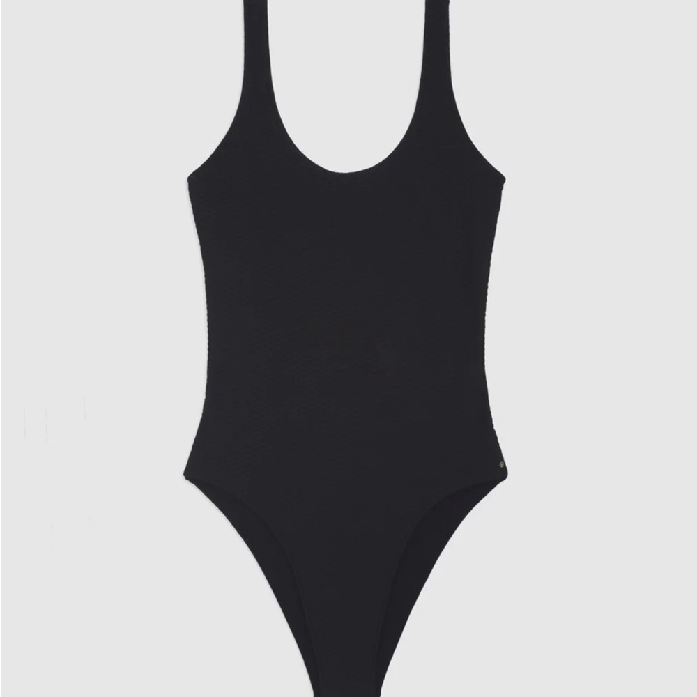 Brand new Anine Bing Jace black bathing suit size small.  One piece
